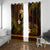 FSM Yap State Window Curtain Tribal Pattern Gold Version