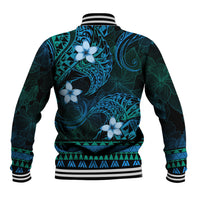 FSM Culture Day Baseball Jacket Tribal Pattern Ocean Version LT01 - Polynesian Pride