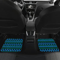 FSM Culture Day Car Mats Tribal Pattern Ocean Version
