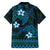 FSM Culture Day Hawaiian Shirt Tribal Pattern Ocean Version LT01 - Polynesian Pride