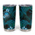 FSM Culture Day Tumbler Cup Tribal Pattern Ocean Version