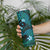 FSM Chuuk State Skinny Tumbler Tribal Pattern Ocean Version