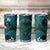 FSM Chuuk State Tumbler Cup Tribal Pattern Ocean Version