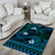 FSM Kosrae State Area Rug Tribal Pattern Ocean Version