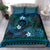 FSM Kosrae State Bedding Set Tribal Pattern Ocean Version