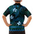 FSM Kosrae State Family Matching Mermaid Dress and Hawaiian Shirt Tribal Pattern Ocean Version LT01 - Polynesian Pride