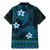 FSM Kosrae State Family Matching Mermaid Dress and Hawaiian Shirt Tribal Pattern Ocean Version LT01 - Polynesian Pride