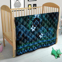 FSM Kosrae State Quilt Tribal Pattern Ocean Version