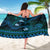 FSM Kosrae State Sarong Tribal Pattern Ocean Version