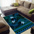 FSM Pohnpei State Area Rug Tribal Pattern Ocean Version