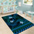 FSM Pohnpei State Area Rug Tribal Pattern Ocean Version