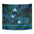 FSM Pohnpei State Tapestry Tribal Pattern Ocean Version