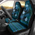 FSM Yap State Car Seat Cover Tribal Pattern Ocean Version