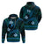 FSM Yap State Hoodie Tribal Pattern Ocean Version LT01 - Polynesian Pride