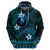 FSM Yap State Hoodie Tribal Pattern Ocean Version LT01 - Polynesian Pride