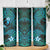 FSM Yap State Skinny Tumbler Tribal Pattern Ocean Version