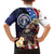 Personalized Northern Mariana Islands 4th of July Family Matching Tank Maxi Dress and Hawaiian Shirt Plumeria USA Eagle