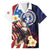 Personalized Northern Mariana Islands 4th of July Family Matching Tank Maxi Dress and Hawaiian Shirt Plumeria USA Eagle