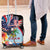 Guam Fourth of July Luggage Cover Tropical Flowers