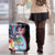 Guam Fourth of July Luggage Cover Tropical Flowers