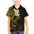 New Zealand Tuatara Plumeria Family Matching Mermaid Dress and Hawaiian Shirt Maori Gold Koru Tribal Tattoo