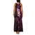New Zealand Tuatara Plumeria Family Matching Tank Maxi Dress and Hawaiian Shirt Maori Pink Koru Tribal Tattoo