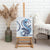 Blue Maori Tuatara Canvas Wall Art Luxury Pastel Pattern