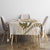 Gold Maori Tuatara Tablecloth Luxury Pastel Pattern