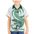 Green Maori Tuatara Family Matching Mermaid Dress and Hawaiian Shirt Luxury Pastel Pattern
