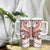 Red Maori Tuatara Tumbler With Handle Luxury Pastel Pattern