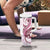 Pink Maori Tuatara Tumbler With Handle Luxury Pastel Pattern