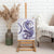Purple Maori Tuatara Canvas Wall Art Luxury Pastel Pattern