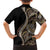 Hawaii Pineapple Brown Tribal Pattern Family Matching Tank Maxi Dress and Hawaiian Shirt - Polynesian Pride
