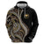 Hawaii Pineapple Brown Tribal Pattern Hoodie - Polynesian Pride