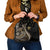 Hawaii Pineapple Brown Tribal Pattern Shoulder Handbag - Polynesian Pride
