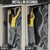 Hawaii Pineapple Gray Scale Tribal Pattern Door Cover - Polynesian Pride