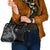 Hawaii Pineapple Gray Scale Tribal Pattern Shoulder Handbag - Polynesian Pride