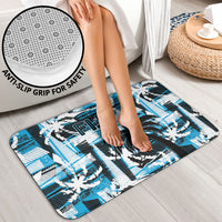 Fijian Rugby Bathroom Set Grunge Palm Stylized LT01 - Polynesian Pride