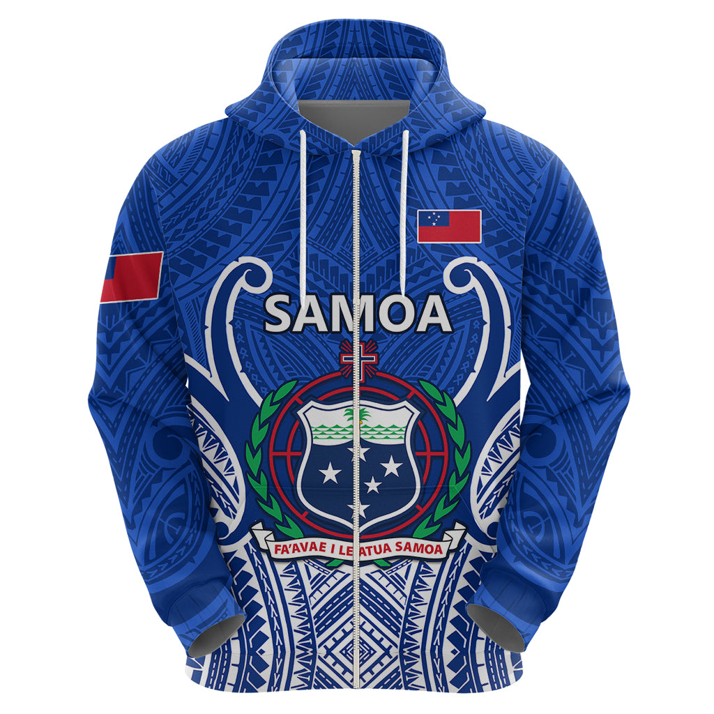 Samoa Rugby Hoodie Manu Samoa Go 2023 World Cup LT01 - Polynesian Pride