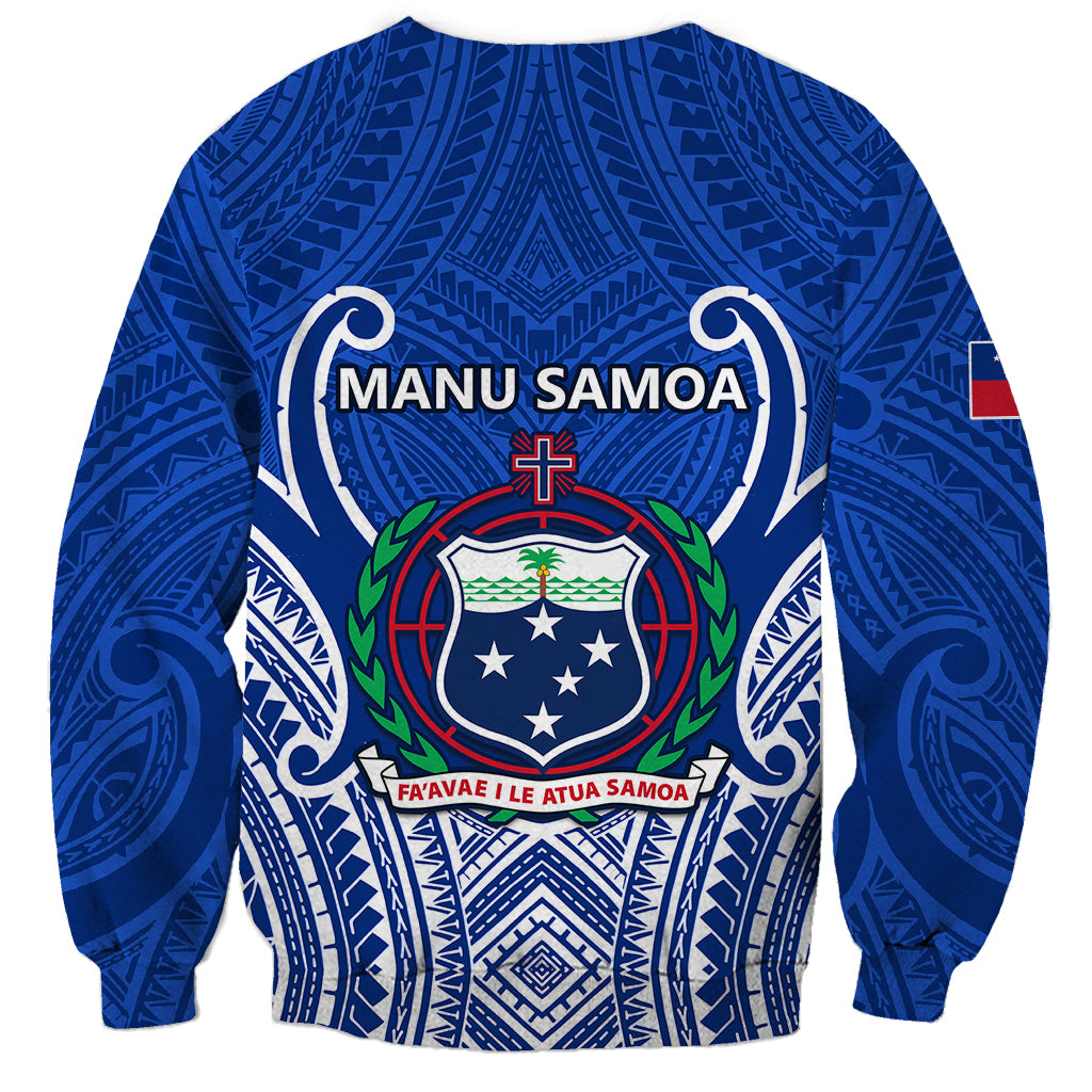 Samoa Rugby Sweatshirt Manu Samoa Go 2023 World Cup LT01 - Polynesian Pride