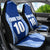 Custom Manu Samoa Rugby Car Seat Cover Polynesian Tattoo