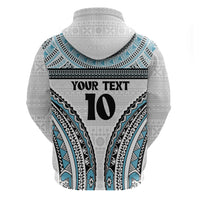 Custom Flying Fijians Rugby Hoodie Tapa Tribal Cloth LT03 - Polynesian Pride