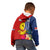 Kiribati Independence Day Kid Hoodie Kiribati Map With Flag Color