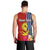 Kiribati Independence Day Men Tank Top Kiribati Map With Flag Color