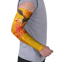 Personalized American Samoa Fautasi Race Arm Sleeves Aeto Pago Pago with Eagle Samoan Tribal Patterns