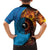 Fiji and Australia Together Family Matching Long Sleeve Bodycon Dress and Hawaiian Shirt Tapa Tribal Tattoo mix Aboriginal Pattern