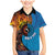 Fiji and Australia Together Family Matching Mermaid Dress and Hawaiian Shirt Tapa Tribal Tattoo mix Aboriginal Pattern