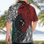 Tonga and New Zealand Together Hawaiian Shirt Tongan Kupesi Ngatu Tattoo and Maori Paua Shell Pattern