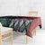 Tonga and New Zealand Together Tablecloth Tongan Kupesi Ngatu Tattoo and Maori Paua Shell Pattern