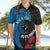 Fiji and New Zealand Together Hawaiian Shirt Tapa Maori Tattoo mix Tagimoucia and Pohutukawa